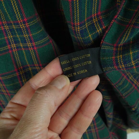 Vintage Express Medium Coat 90s Hooded Utility Chore Preppy Country Beige Fall - Picture 14 of 15